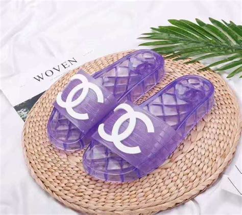 jelly chanel slides wholesale